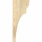 Ekena Millwork Yorktown Rough Sawn Corbel, Douglas Fir, 4"W x 8"D x 20"H COR04X08X20YOR00RDF - alternate 3